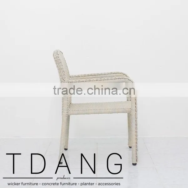 Hampton Wicker Dining Chair - Outdoor Patio Furniture - Wicker Furniture photo-3
