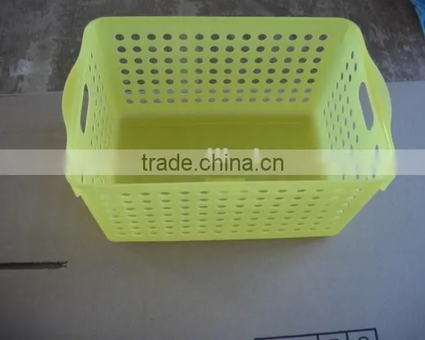 Plastic Basket Laundry Storage Basket Vegetable Fruit Basket photo-6