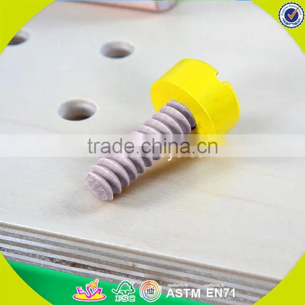 2017 Wholesale Kids Wooden Hand Tool Toy New Design Baby Wooden Hand Tool Toy Cheap Children Wooden Hand Tool Toy W03D072 photo-6