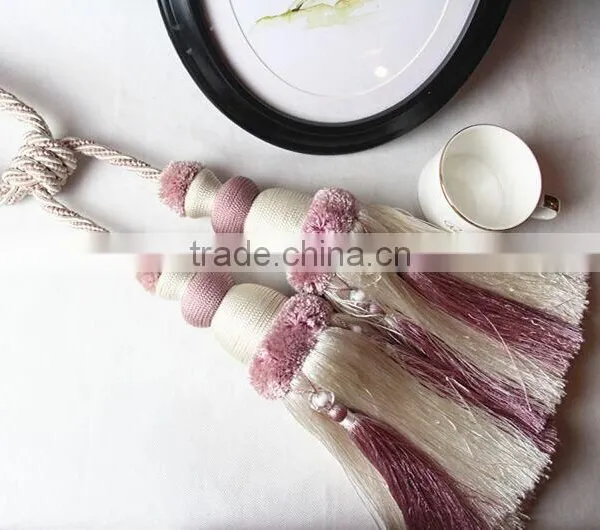 2016 EU and USA Fashionable Good Quality and Competitive Price Trimming/tassel/tieback photo-3