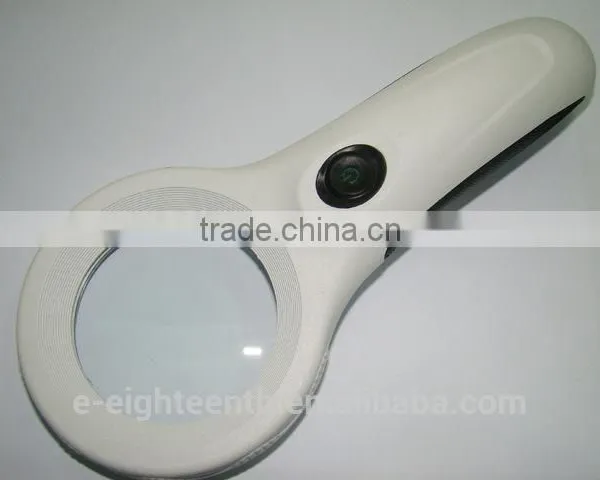 2016 New 9588 Magnifier 2.5X90mm 8X22mm Handheld LED Magnifying Glasses photo-2