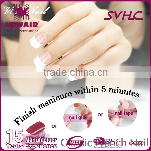 Newair Acrylic Artificial Full Stiletto Fake False Nail Art Decorations photo-3