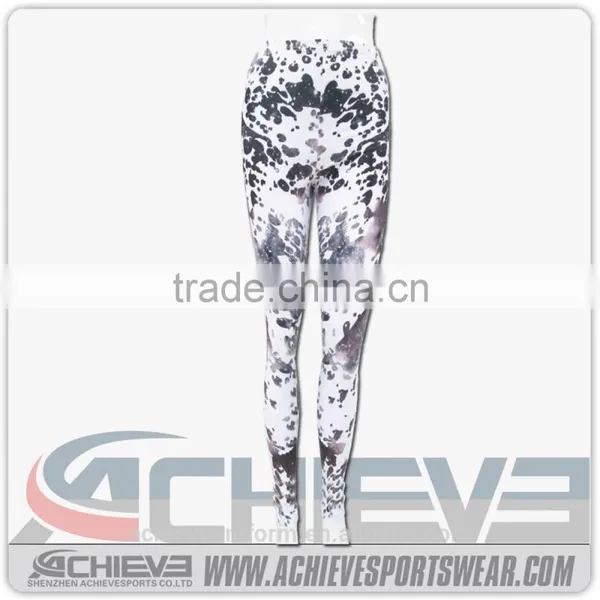Wholesale Fitness Pants, Spandex and Cotton Fabric Leggings 2016 photo-3