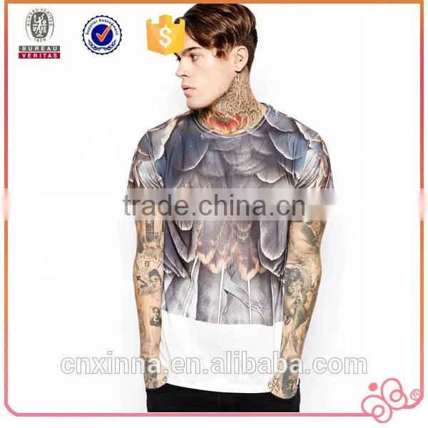 2016 Fashion 3D Printing Best Sell Custom Casual t Shirt Men's Clothing