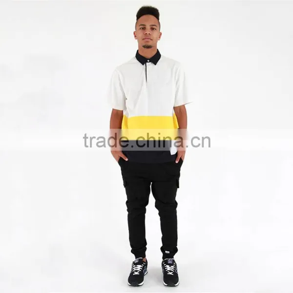 OEM Shirt 100% Bamboo Clothing Men's Plain Stand up Collar T-shirt Logo photo-3