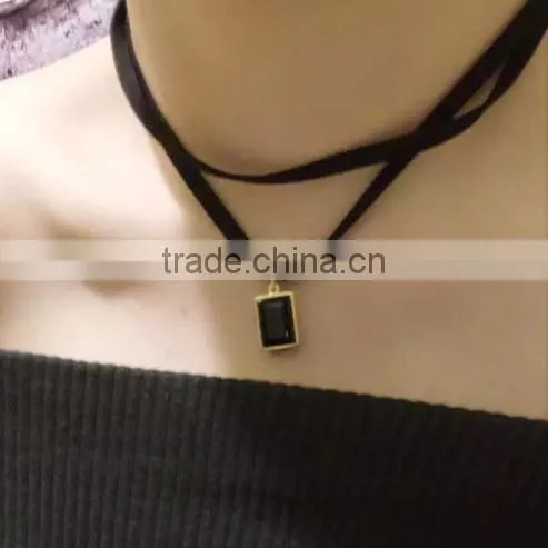 F20089N Latest Design Necklace Short Paragraph Clavicle Chain photo-3