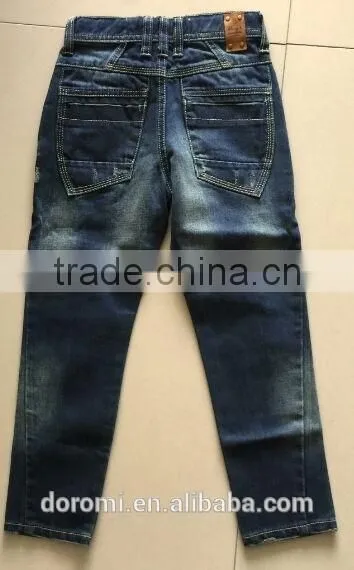 Kids Jeans Skinny Denim Jeans for Boys 10698 photo-2