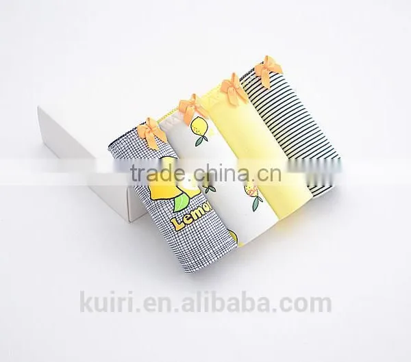 Cotton Panties Cute Fruits Printed Cartoon Underwear Women photo-4