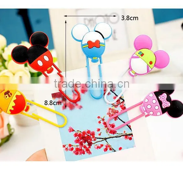 PVC Paper Clip Planner Mickey Shape Paper Clip Planner Accessories photo-2