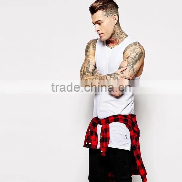 Summer Men's Cotton High Quality Wholesale Tank Top photo-4