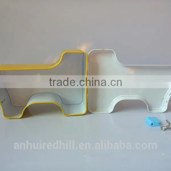 Low Price Hot Selling Tinplate Material Craft Gift Box Cheap Metal Iron Piggy Bank for Collection photo-6