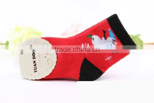 Autumn&winter High Quality 100%cotton Children Terry Thick Socks photo-6