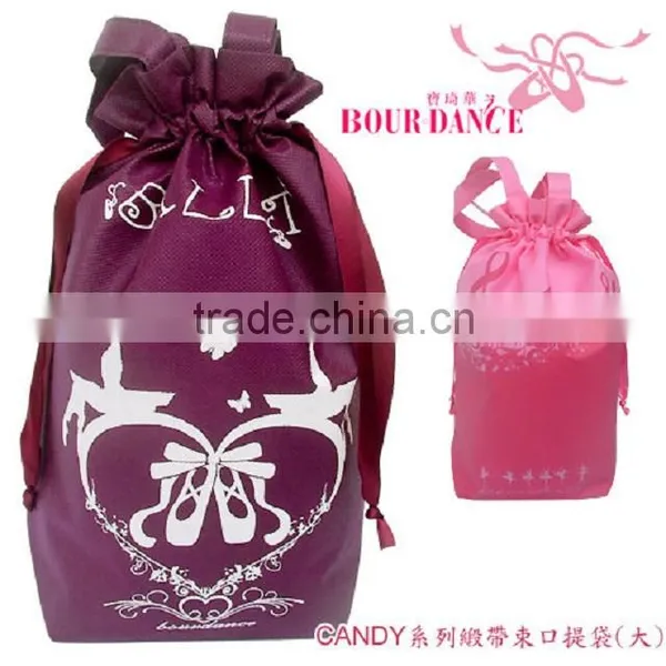 Ballet Non Woven Drawstring Bag. Dance Accessory photo-2