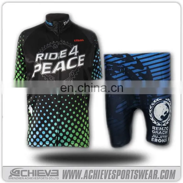 Wholesale OEM Sublimation Polyester Men Sports Cycling Wear photo-6