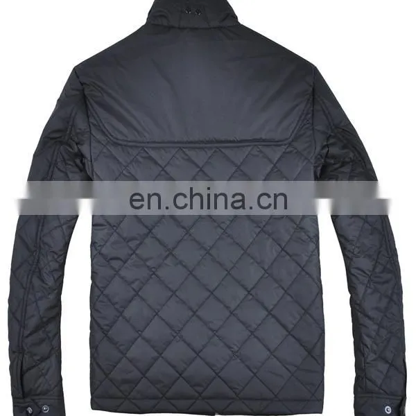 High Quality Fashion Quilted Winter Jacket Men photo-3