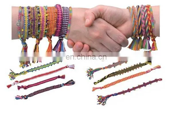 2015 NEW! DIY Craft Box Set-make Your Own Bracelet/bangle With Eva Knitting Machine for Kids photo-3