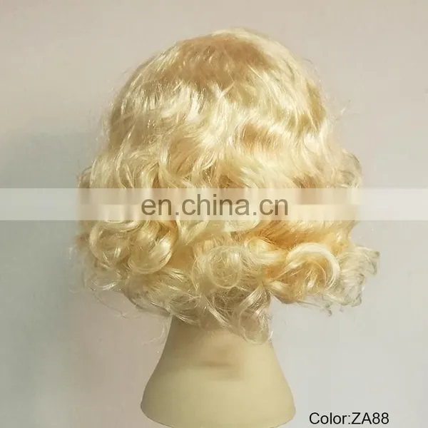 20s Retro Short Blond Diva Party Wigs P-W214 photo-3