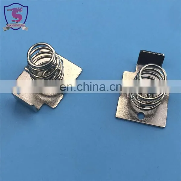 China OEM Spring Steel Nickel Plating aa Battery Spring Contact photo-2