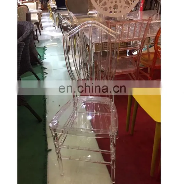 Wholesales Cheap Clear Acrylic Princess Banquet Chair photo-2