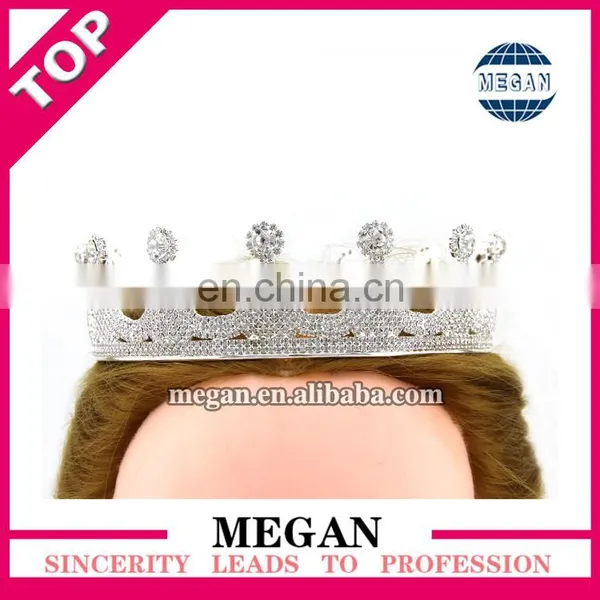 Fashion Design Women Crown Jewelry Hair Crown Bride Tiara Wholesale photo-6
