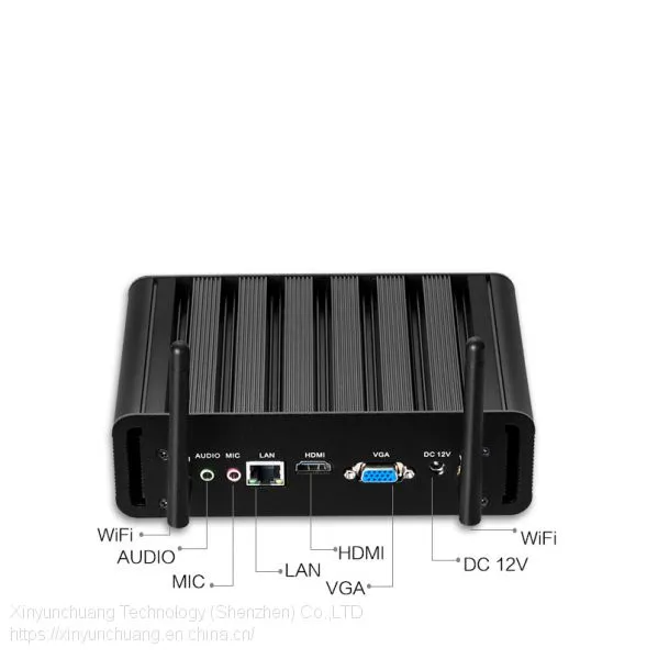 2018 Hot ! Intel Core I5 Mini PC Industrial Computer With WIFI Network Card Industrial Fanless Computer photo-2