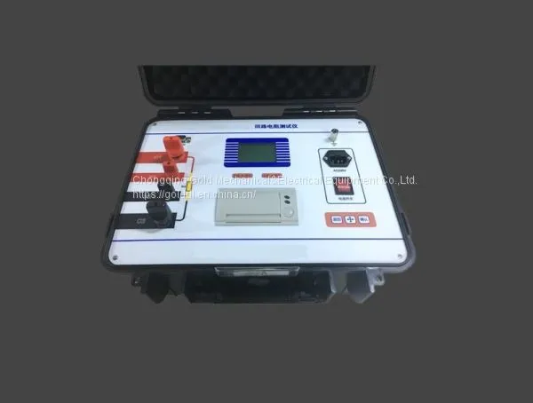 GDHL-200 High Voltage Circuit Breaker Contact Resistance Tester photo-4