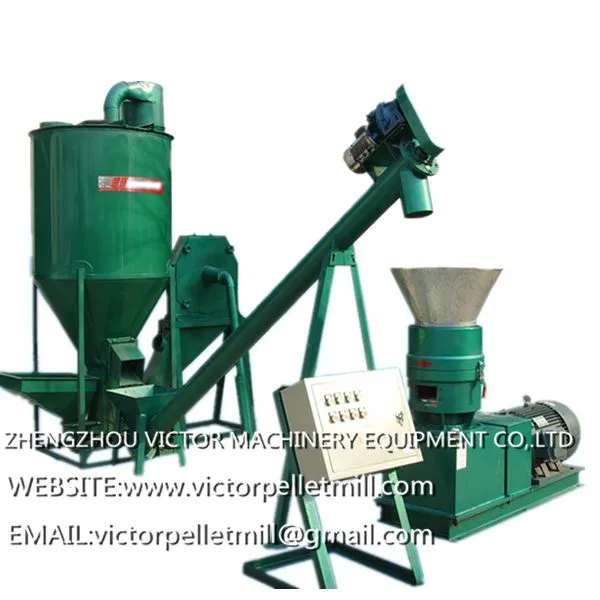 Poultry Feed Pellet Line for Self Pellet Making photo-2