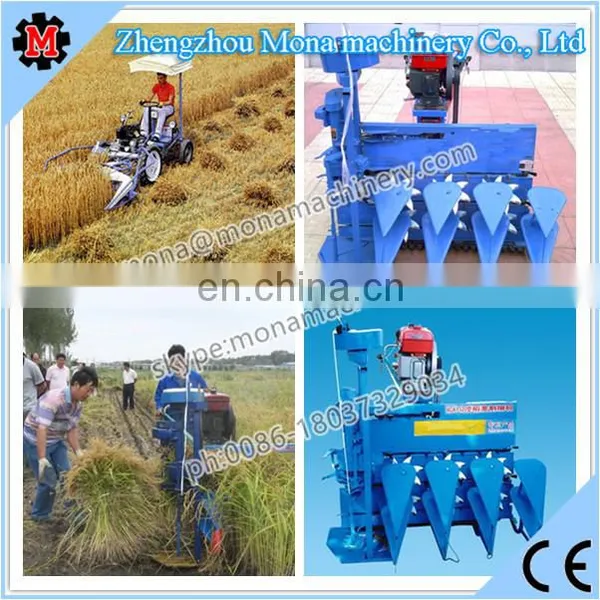 Mini Diesel Engine Wheat and Rice Reaper Binder/ Paddy Rice Harvesting and Bundling Machine photo-4