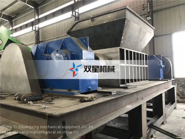 Twin Shaft Scrap Metal Shredders Industrial Shredding Equipment Mini Metal Shredder for Sale photo-2