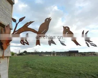 Rustic Handmade Corten Steel Metal Animal Craft photo-6
