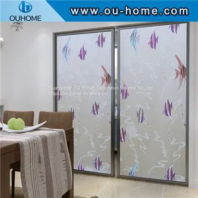 BT851 PVC Frosted Privacy Self-adhesive Decorative Film photo-3