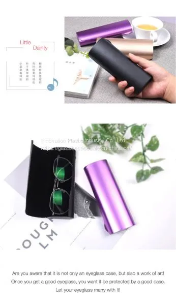 Hot-selling Ultra-light, Crush-resistant and Fashionable Aluminum Eyeglass Case photo-5