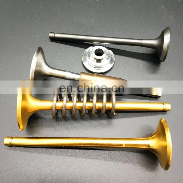 6A13 Cheap Price Bimetallic Motor Spare Parts Intake Exhaust Engine Valve For Mitsubishi MD321007 MD340632 Guides Seats photo-2