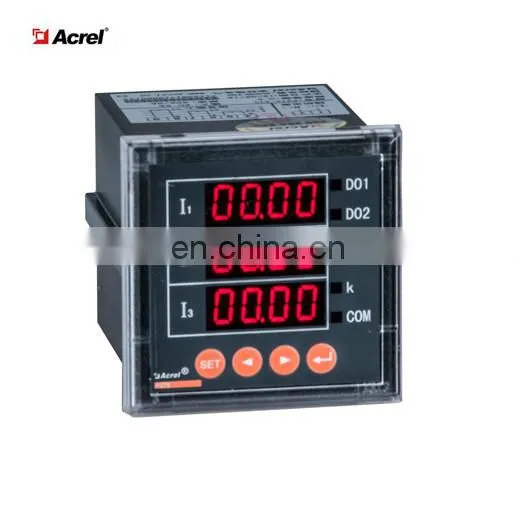 Acrel PZ72-AI3 ac Three Phase Programmable Led Digital Ammeter Current Meter photo-3