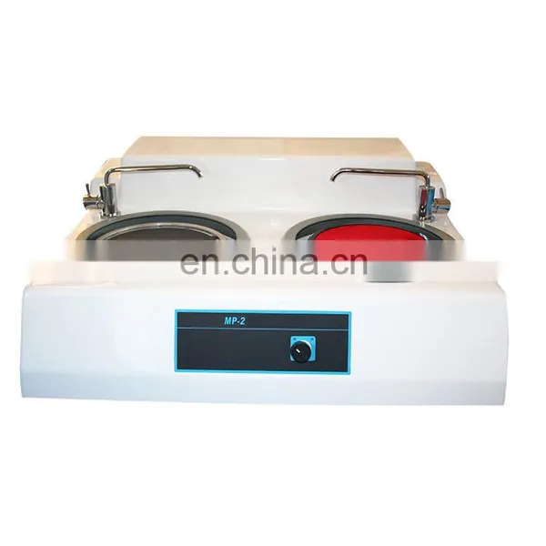 Hot Sale Sample Grinder Polisher Model MP-2 Metallographic Sepcimen Grinding and Polishing Machine photo-2