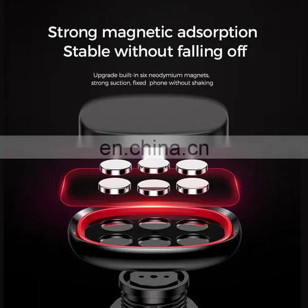 JOYROOM ZS205 Air Vent Mount Stand 360 Degree Rotation Mobile Phone Car Holder Magnetic Phone Holder For Car photo-6