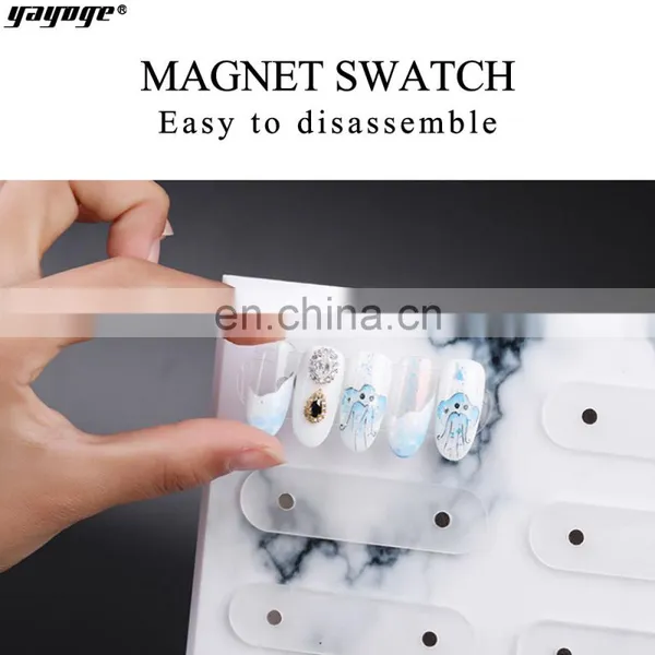 Nail Art Salon Acrylic Nail Display Book Chart Nail Gel Trays OEM Acceptable 20*16CM photo-5