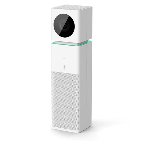 CIW Cube White 1080 USB LED Light Ring Touch Screen Camera Speaker Microphone All-in-One Conference Video Camera