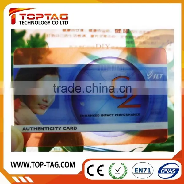 High Quality Printing Silver PVC Transparent Business Card photo-4