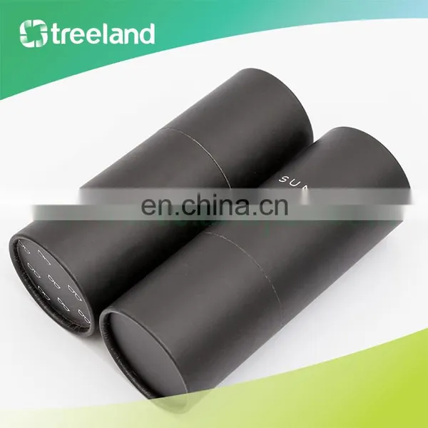Customized Fancy Black Cylindrical Cardboard Boxes photo-3