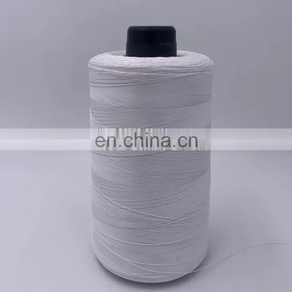 Industry Products Raw White 100% Cotton Thread Bleached With Waxed for Kite Thread photo-2