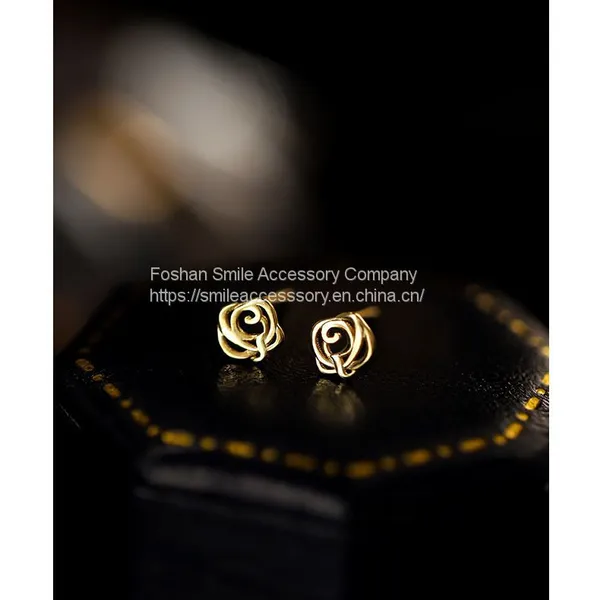 Rose Earrings photo-4