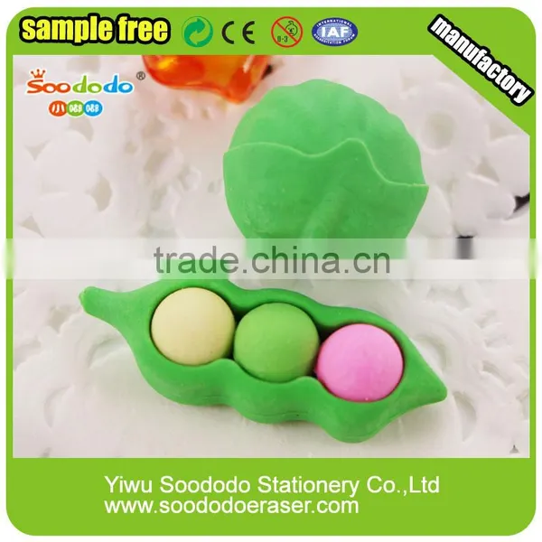 America Pea Shape Eraser Vegetable Series photo-5