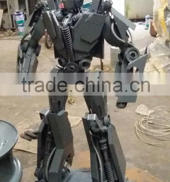 Iron Sculpture Sentinel Prime Cast Iron Western Decor photo-6