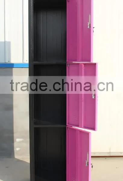 Customized Commercial Office Furniture Steel Closet Locker for Changing Room/ Metal Storage Locker Cabinet photo-5