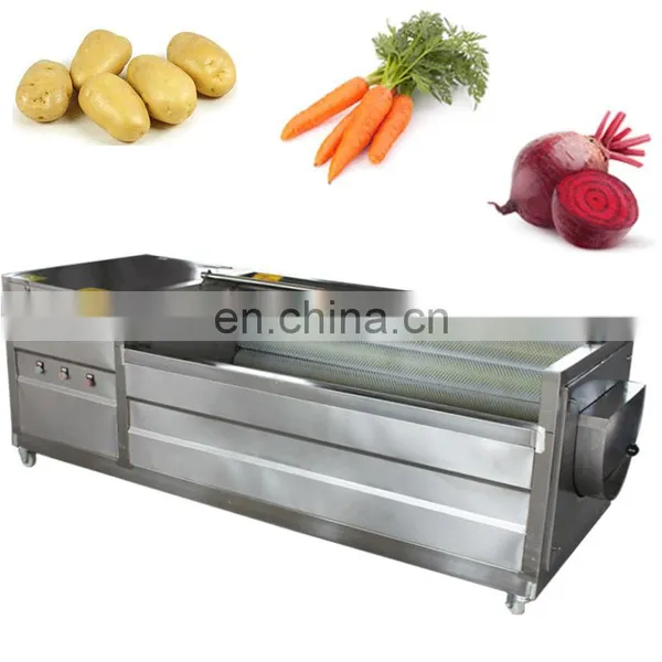 SUS304 Root Vegetable/Round Fruit/Potato/Carrot/Cassava/Taro/Sweet Potato Washing/Washer/Peeling/Peeler Machine for Factory photo-2