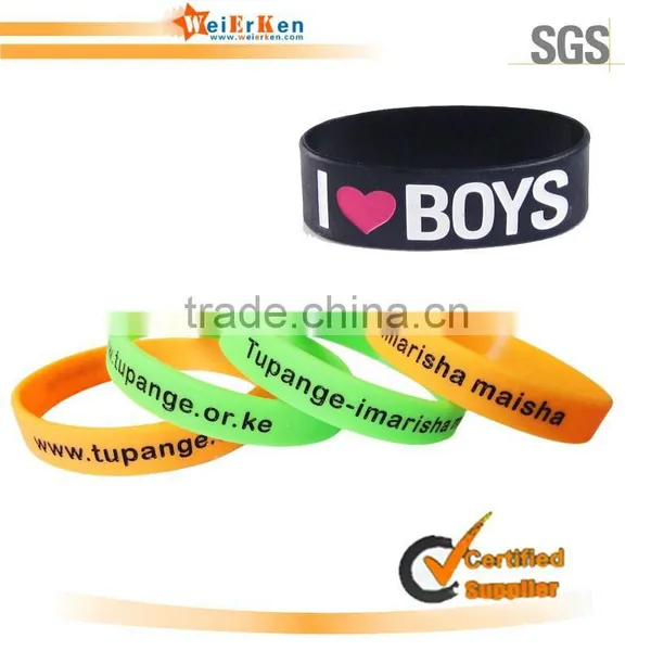 Custom Adjustable Silicon Wristband photo-2