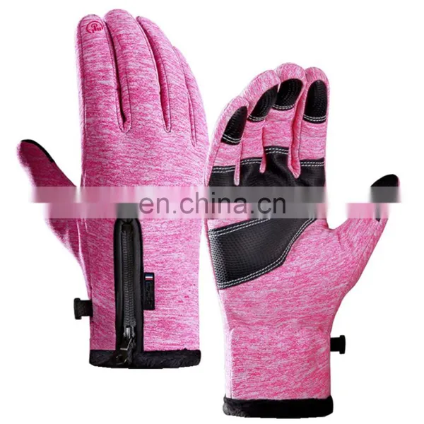 Breathable Full Finger Gel Pad Touch Screen Sport Motorcycle Riding Bike Bicycle Cycling Gloves photo-2