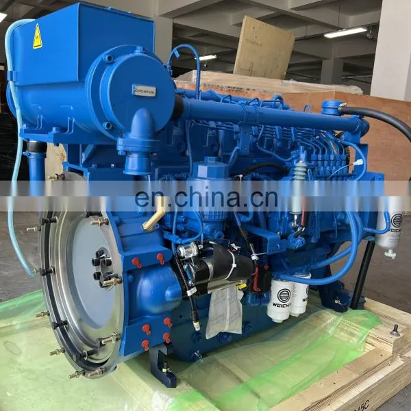 Navy WEICHAI-motor for Boat, 230hp, WP6C250-23 2425rpm Marine Diesel Engine photo-4