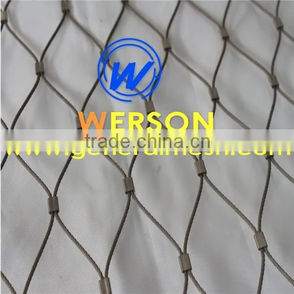 Architectural Facade Rope Mesh,architectural Rope Mesh ,stainless Steel Cable Mesh | Generalmesh photo-6